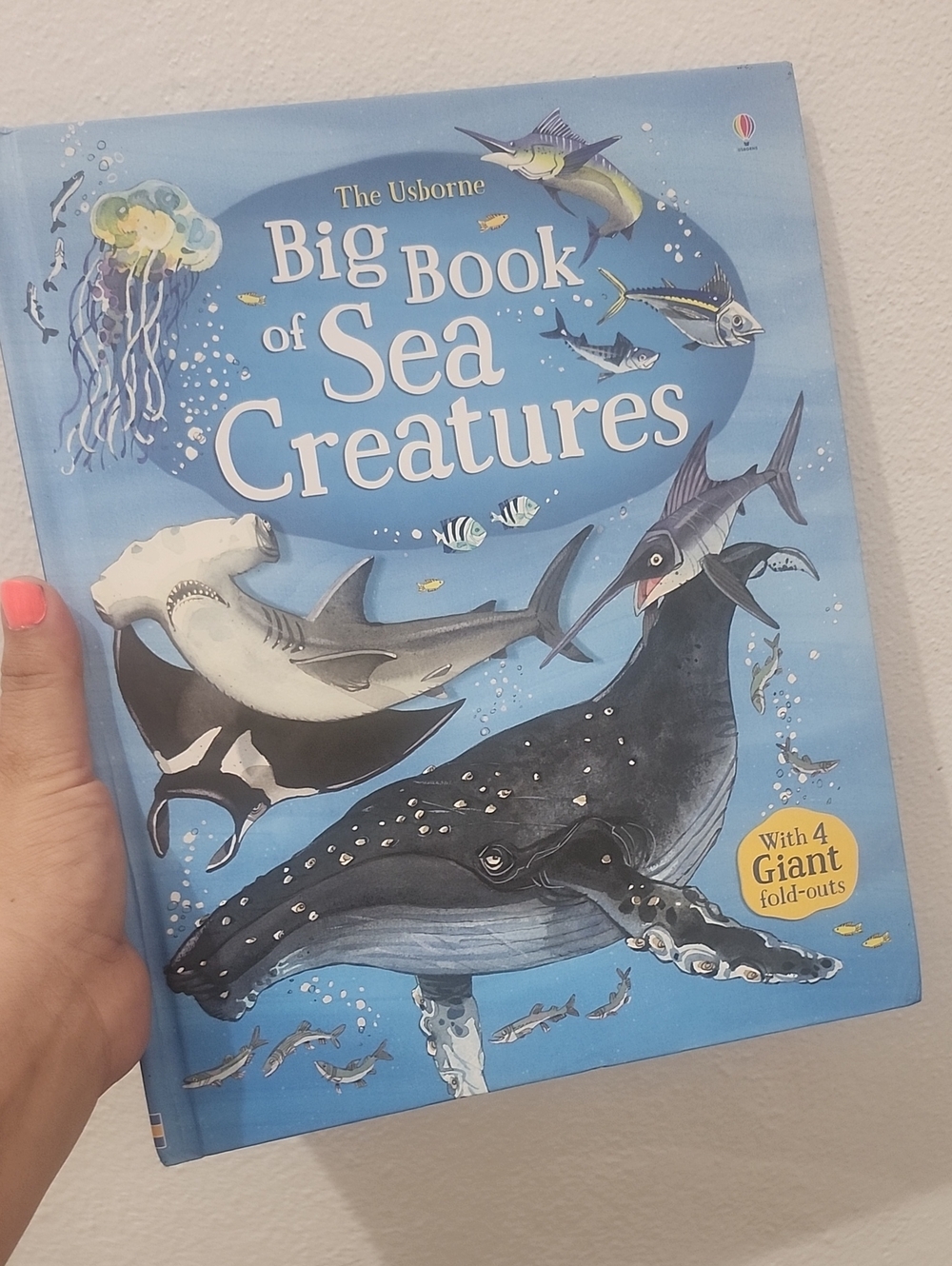 Usborne Big Book of Sea Creatures - Blue
